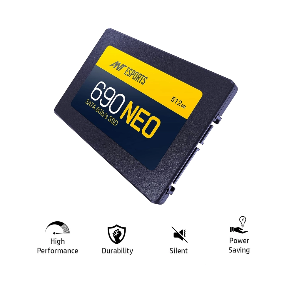Ant Esports Internal SSD 512GB SATA (690 Neo) view 3